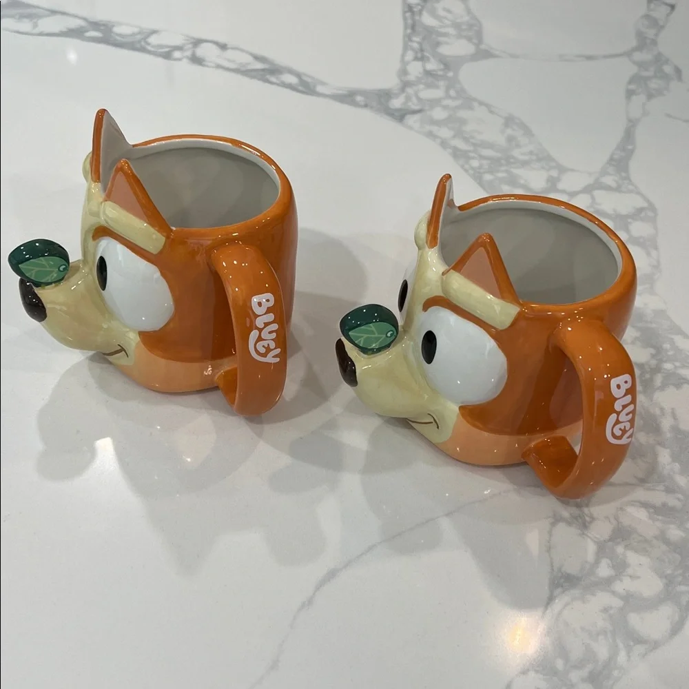 Cute.Set Of BLUEY MUGS.